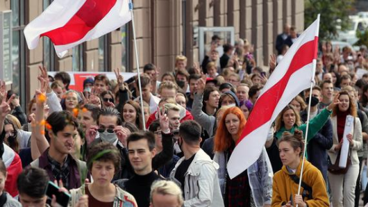 Оппозиция начала акцию протеста в Минске  